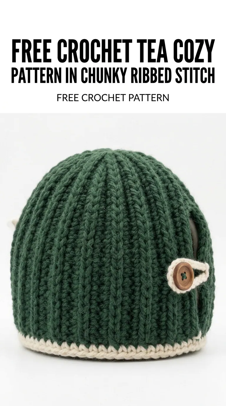 Free Crochet Tea Cozy Pattern for Beginners