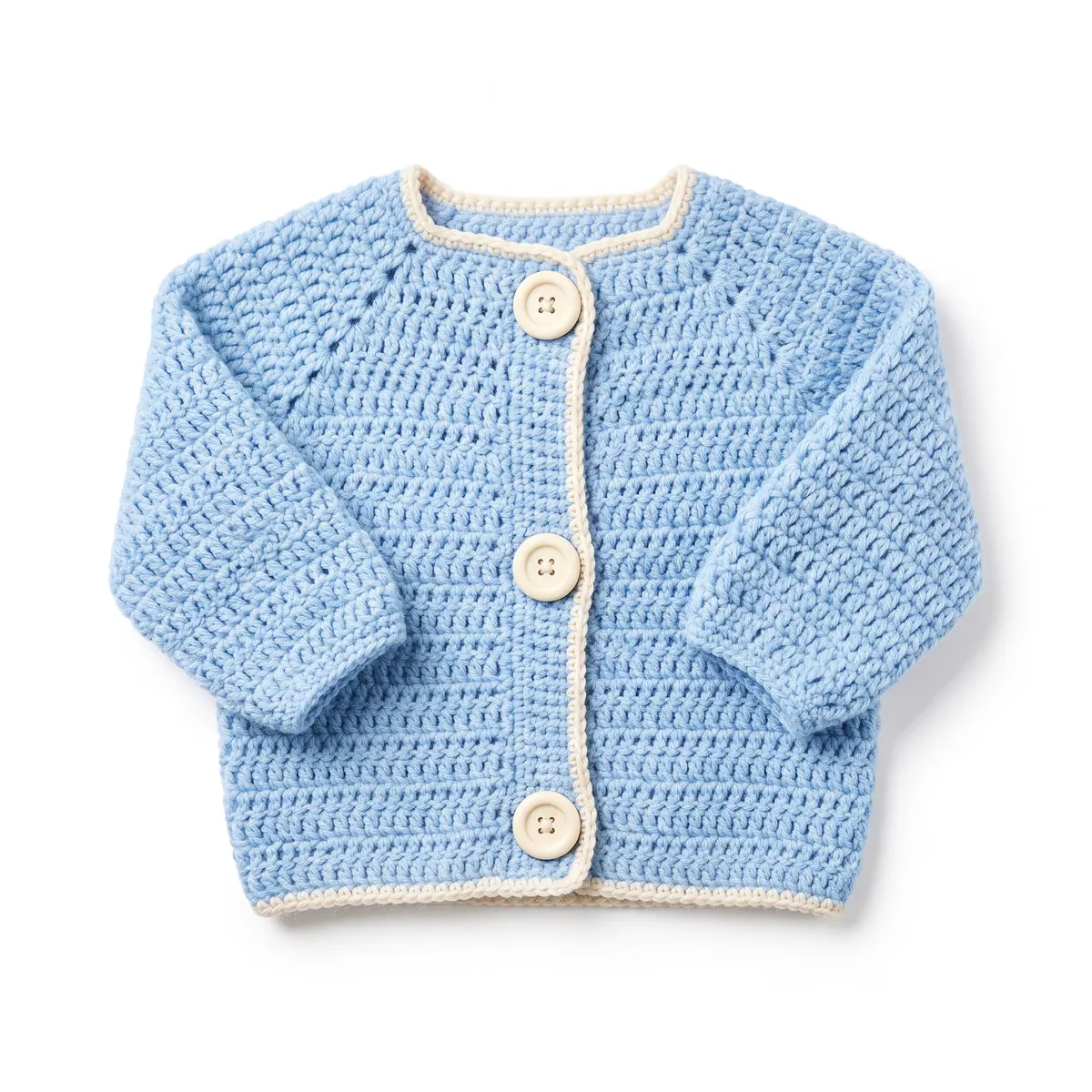 Free Crochet Toddler Cardigan Pattern With Chunky Buttons